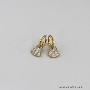 Crystal Heart Earring