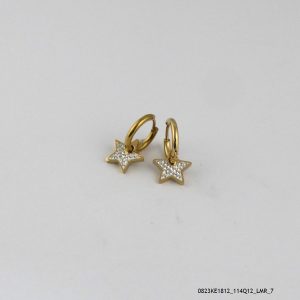 Dangling Star Hoops