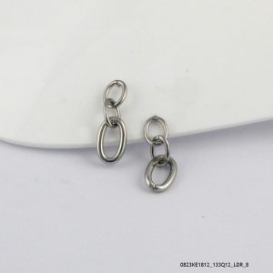 Steel Link Earring