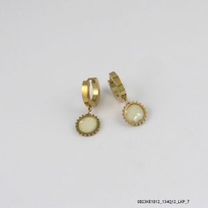 Steel Dangling Shell Earring