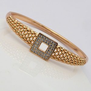 Crystal Net Bangle
