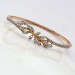 2 Colour Flower Bangle