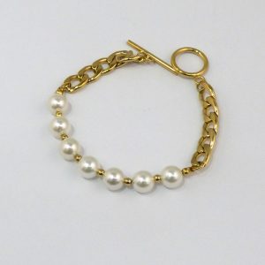 Luxury Syn Pearl Bracelet