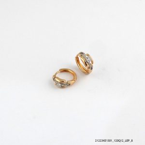 2 Colour Dress Hoops Earring