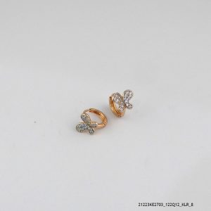 2 Colour Butterfly Hoops