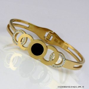 Retro Steel Bangle