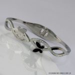 Steel Love Bangle