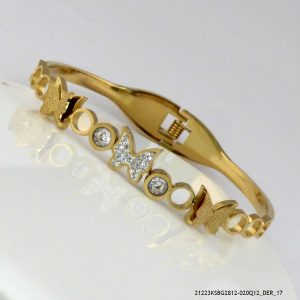 Butterfly Steel Bangle