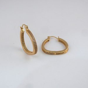Micro Crystal U Hoops