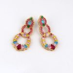 Multi Colour Earrings