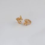 Casual Butterfly Hoop Earring