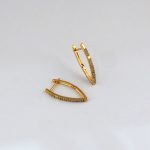Casual U Hoop Earring