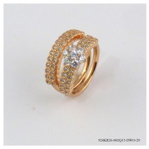 1set 2pc Fashion Ring