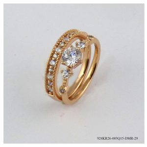 1set 2pc Fashion Ring