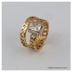 1set 2pc Fashion Ring