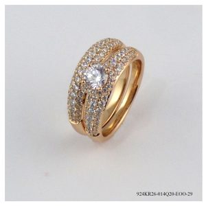 1set 2pc Fashion Ring