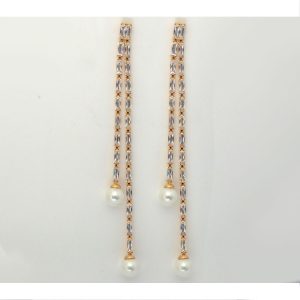 Baguette Drop Earring