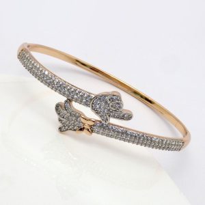 2 Colour Hamsa Bangle