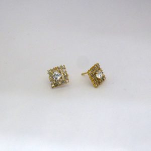Baguette Cut Earring