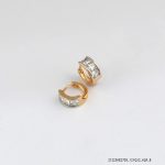 2 Colour Baguette Hoops