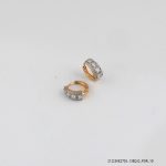 2 Colour Dress Hoops Earring