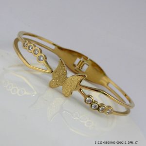 Butterfly Crystal Bangle