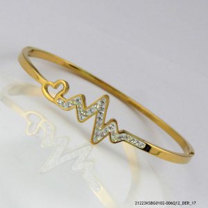 Heart Beat Bangle