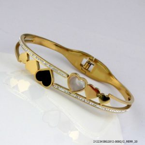 Multi Heart Bangle