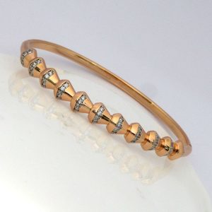 2 Colour Cone Bangle