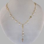 Syn Pearl Charms Rosary