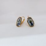 Elegant Crystal Hoops