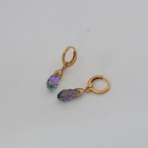 Crystal Pear Drop Earring