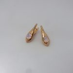 Elegant Crystal Hoops