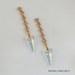 Cone Crystal Earring