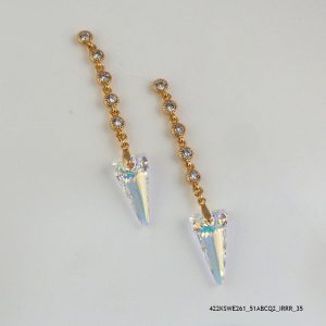 Cone Crystal Earring