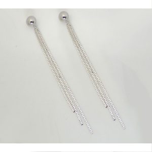 Shiny Tassel Earring