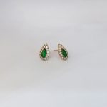 Emeral Colour Earring