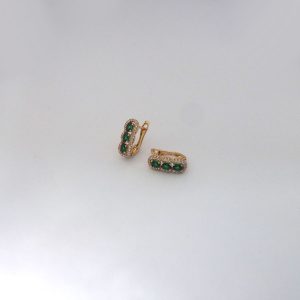 Emeral Crystal Colour Earring