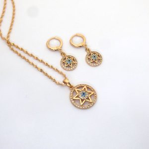 Swastic Pendant Sets - Chain Included