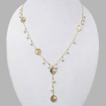 Syn Pearl Butterfly Charms Necklace