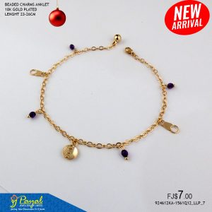 Beaded Charms Anklet