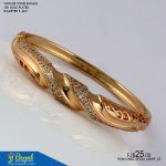 VINTAGE STONE BANGLE