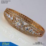 ANTIQUE STONE BANGLE