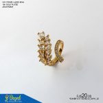 Ladies GP Adj Stone Ring Free Size