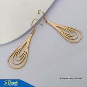 High Polish Drop Earring