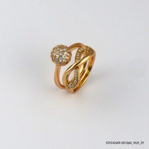 2PC 18K Gold Plated Ring