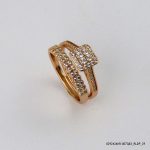 2PC 18K Gold Plated Ring