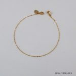 Fine Anklet 18K Gold Plated