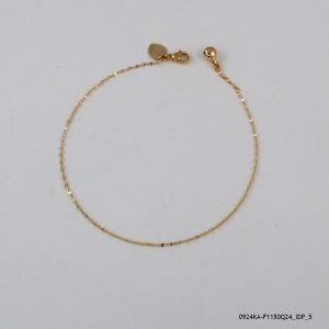 Fine Anklet 18K Gold Plated