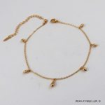 Charms Anklet 18K Gold Plated